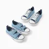 Denim Trainers for Children '50's Sneakers', Blue