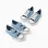 Denim Trainers for Children '50's Sneakers', Blue