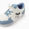 Light-up Trainers for Boys 'Mickey', White/Blue