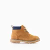 Mountain Boots for Boys 'ZY 96', Camel/Blue
