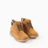 Mountain Boots for Boys 'ZY 96', Camel/Blue