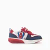 Light-up combined trainers with Spider-Man for boys, white/red/blue