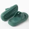 Rubber footbed sandals with double buckle for boys, dark green