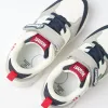 Combined trainers with the Avengers for boys, white/grey/blue