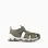Superlight fisherman sandals with non-slip sole for boys, dark green