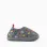 Quilted slippers with Avengers print and sherpa lining for boys, grey