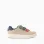 Trainers with touch-fastening straps for boys, beige/blue/red/green