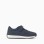 Dual-fabric trainers with non-slip sole for boys, dark blue