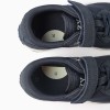 Dual-fabric trainers with non-slip sole for boys, dark blue