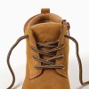 Suedette mountain boots with laces for boys, light brown