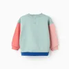 Brushed Sweatshirt with Colour Block for Babies 'Snake', Multicolour