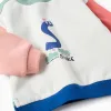 Brushed Sweatshirt with Colour Block for Babies 'Snake', Multicolour