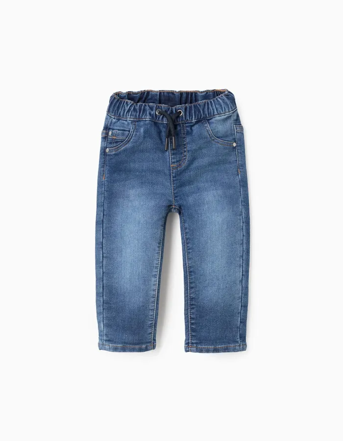 Jogger Jeans for Baby Boys 'Slim Fit', Blue
