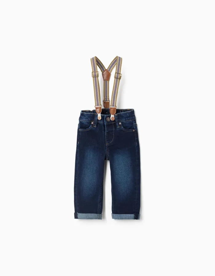 Denim pants dark blue