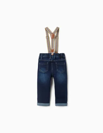 Denim pants dark blue