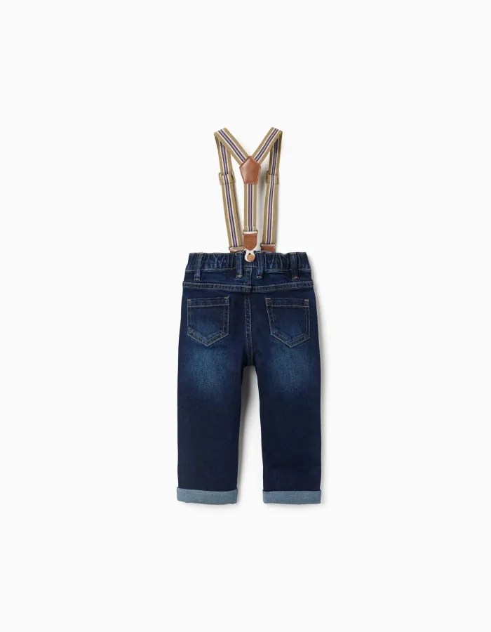 Denim pants dark blue