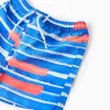 Swim Shorts for Baby Boys 'You&Me x Graça Paz', Blue/Coral