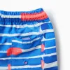 Swim Shorts for Baby Boys 'You&Me x Graça Paz', Blue/Coral