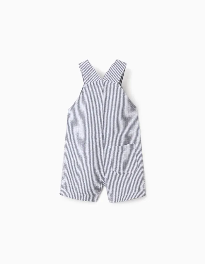 OVERALL SEERSUC, DARK BLUE