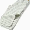 Cotton dungarees with Vichy pattern B&S for baby boys, white/green