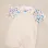 T-shirt and dungarees Carolina Celas x Zippy for baby boys, white/beige