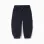 Brushed fleece joggers with cargo pockets for baby boys, navy blue