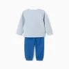 Polar fleece pyjamas with Mickey for newborn and baby boys, blue