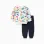 Sweatshirt with motif + joggers for baby boys, multicolour