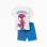 Toddler & Boys' Spidey Print T-Shirt + Shorts, White/Blue