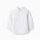 Cotton Shirt for Baby Boys, White