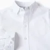Cotton Shirt for Baby Boys, White