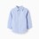 Shirt in Cotton Oxford for Baby Boys, Blue