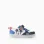 Light-up trainers with Mickey print for baby boys, blue/white/red