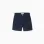 Midi twill chino shorts with pockets for baby boys, dark blue