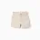 Midi twill chino shorts with pockets for baby boys, light beige