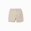 SHORTS POPLIN, LIGHT BEIGE