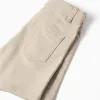 SHORTS TWILL, LIGHT BEIGE