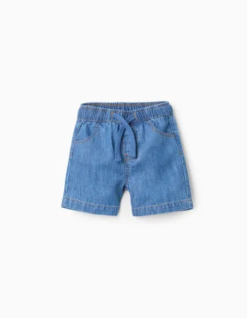 SHORTS LIGHT DENIM, BLUE
