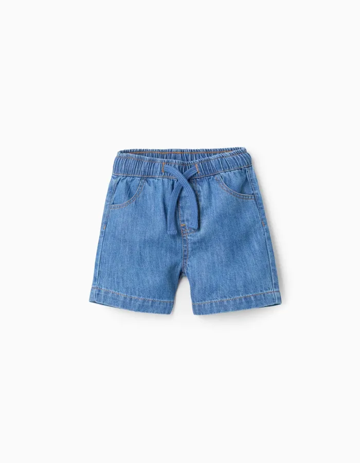 SHORTS LIGHT DENIM, BLUE