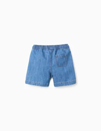 SHORTS LIGHT DENIM, BLUE