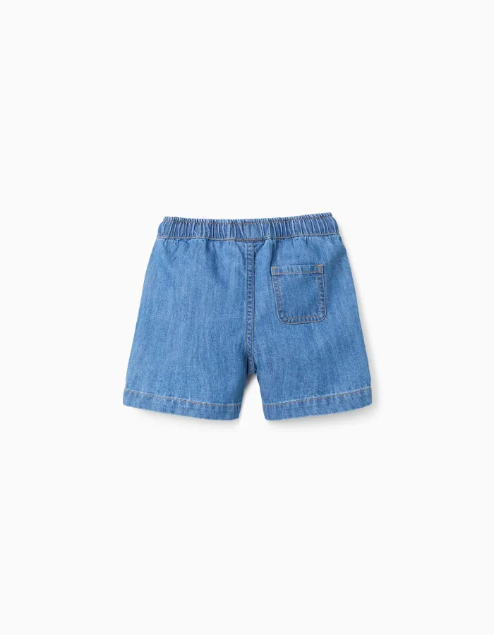 SHORTS LIGHT DENIM, BLUE