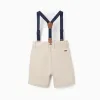 CHINO SHORTS TWILL, LIGHT BEIGE
