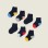 Pack of 7 Pairs of Socks with Colourful Details for Baby Boys, Blue