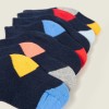 Pack of 7 Pairs of Socks with Colourful Details for Baby Boys, Blue