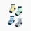 Pack of 4 Pairs of Socks for Baby Boys 'Toy Story', Multicolour