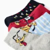 4 pairs of socks with Mickey & Pluto prints for baby boys, multicolour
