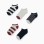 Pack of 5 pairs of ankle socks for boys, light grey/blue/brown