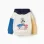 Cotton sweatshirt with Super Friends for babies and boys, multicolour