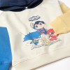 Cotton sweatshirt with Super Friends for babies and boys, multicolour