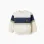 Brushed sweatshirt with colour block for baby boys, white/blue/green